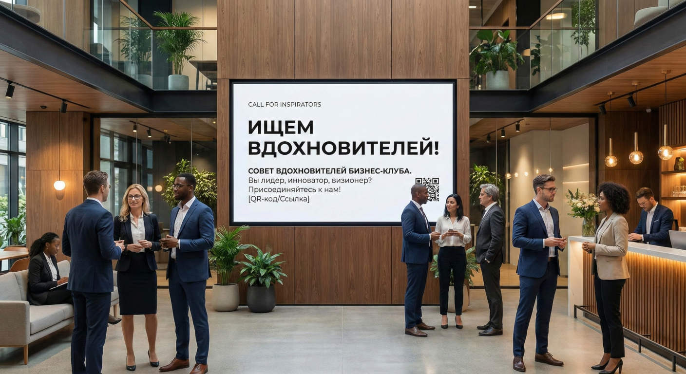 Вакансия в Совете вдохновителей